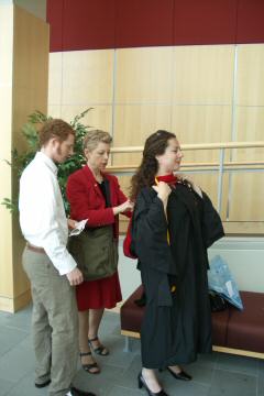 13.Robing the graduate