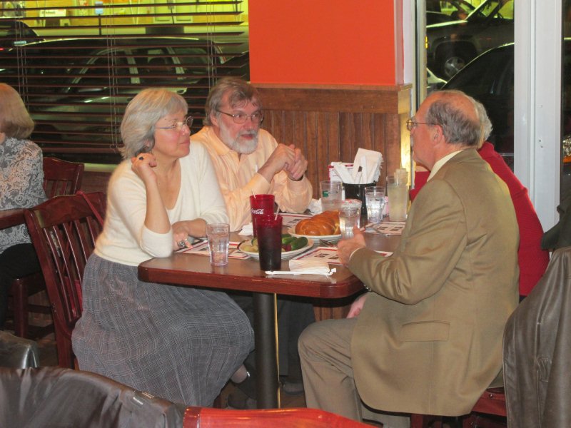 Deli Dinner-Maria, Geof, Phil, Dorrie