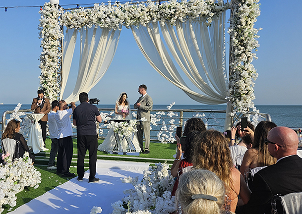 Wedding on the water