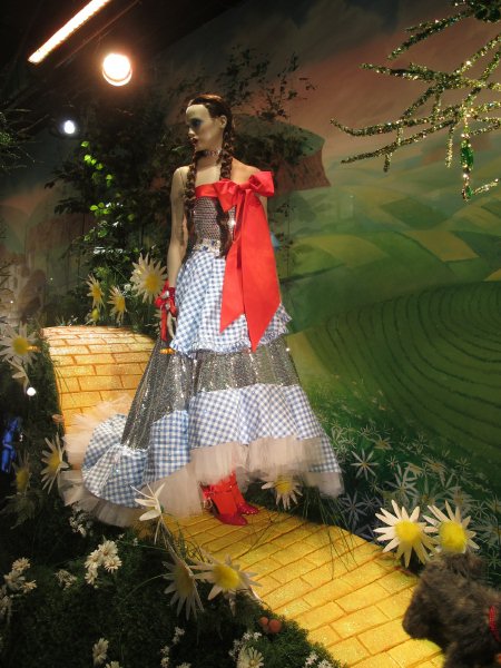 Dorothy at Harrods