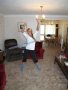 Hula Hooping in the Sitting Room