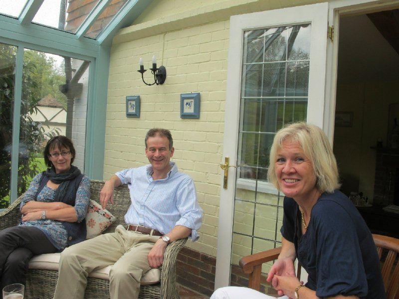 Leslie, Ian, and Sarah