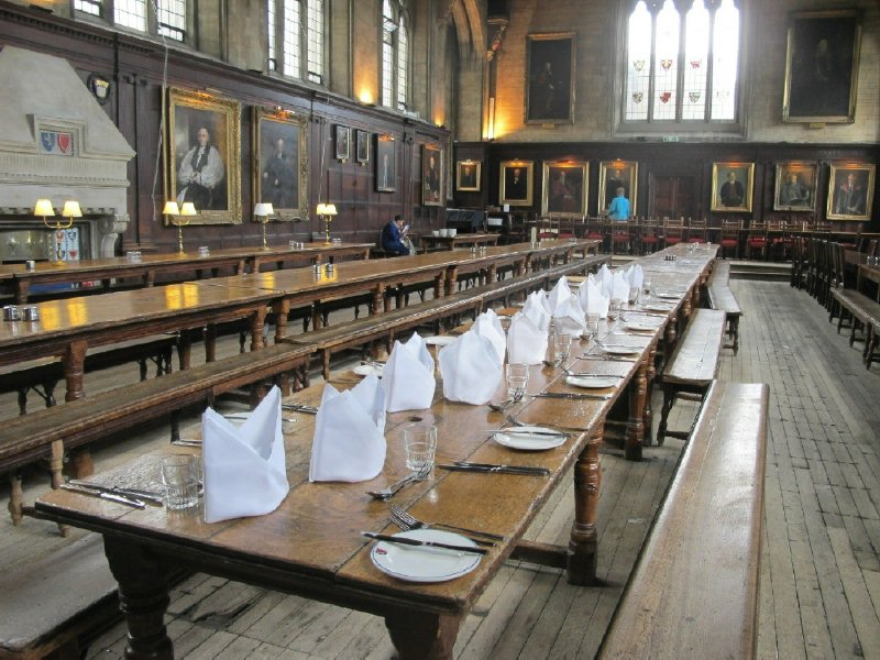 Balliol refectory-napkins