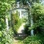 The lovely gate to Anodyne House